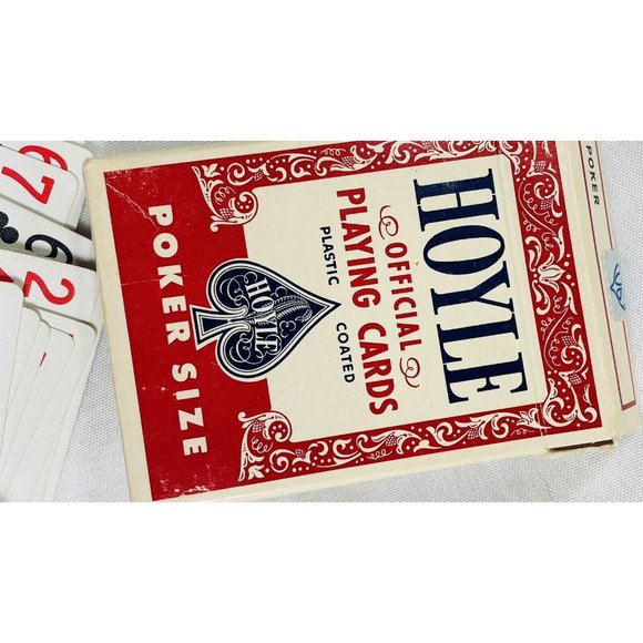 Hoyle Official Playing Cards Vintage Poker Nevada Finish Made in USA - Picture 4 of 9